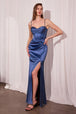 Vestido Prom Largo con Escote Corazón - Ladivine T608