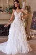 Andrea & Leo WL016 - Vestido de novia bordado de línea A