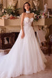 Andrea & Leo WL041 - Vestido de novia con detalle de gargantilla