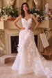 Andrea & Leo WL045 - Vestido de novia con tirantes finos