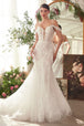 Andrea & Leo WL051 - Vestido de novia con escote corazón profundo