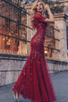 Amelia Couture 7707 Vestido Largo Sin Mangas Bordado Malla