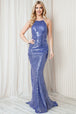 Amelia Couture 5043 Vestido Largo Sin Mangas Adornado