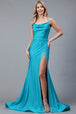 Amelia Couture 399 Glitter Jersey Vestido Largo Sin Mangas