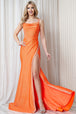 Amelia Couture 399 Glitter Jersey Vestido Largo Sin Mangas
