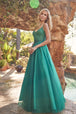 Vestido de tul bordado con destellos de Juliet 268
