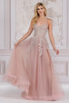 Vestido largo de Amelia Couture TM1006