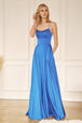 Vestido largo con espalda de tirantes y cuello cuadrado de Juliet 278