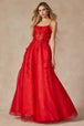 Vestido corsé floral sin mangas 3D de Juliet 285