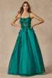 Vestido corsé floral sin mangas 3D de Juliet 285