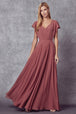 Vestido de gasa de manga larga de Juliet 261