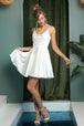 Vestido corto de satén de Nox Anabel R759