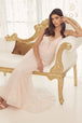 Vestido de lentejuelas con escote en V de Nox Anabel C1094