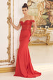 Vestido bordada con hombros descubiertos de Nox Anabel E1184
