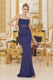 Vestido de sirena con corsé bordado de Nox Anabel E1186