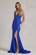 Vestido bordado con cuello en V de Nox Anabel G1150