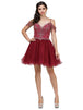 Vestido ajustado con hombros descubiertos joya Dancing Queen 2023