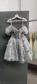 Vestido de fiesta con mangas de tirantes y cuello en V Dancing Queen 3355