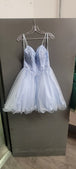 Vestido de fiesta con mangas de tirantes y cuello en V Dancing Queen 3351