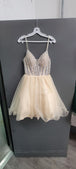 Vestido de fiesta con mangas de tirantes y cuello en V Dancing Queen 3353