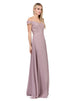 Vestido Largo con Apliques de Encaje Dancing Queen 2492