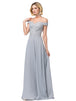Vestido Largo con Apliques de Encaje Dancing Queen 2492