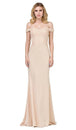 Vestido ajustado con apliques de encaje y hombros descubiertos Dancing Queen 2562