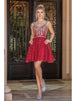 Cuello en V sin mangas vestido de regreso a casa Dancing Queen 3222