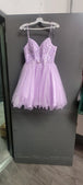 Vestido de fiesta con mangas de tirantes y cuello en V Dancing Queen 3352