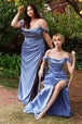 Vestido corsé Satinado 7492