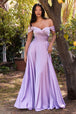 Vestido Satin A-Line  7493C de Ladivine