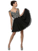Vestido de fiesta cuello en V Dancing Queen 9160