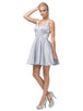 Vestido corto sin mangas de escote corazón Dancing Queen 9504