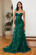 Elegante vestido con capa desmontable CB046 de Ladivine