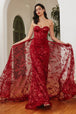 Elegante vestido con capa desmontable CB046 de Ladivine