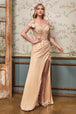 Vestido floral hombro descubierto CD0186 de Ladivine
