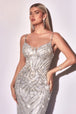 Vestido de corte sirena ajustado CD968 de Ladivine