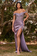 Vestido floral hombro descubierto CD0186 de Ladivine