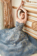 Vestido corse de tulle A&L A0890