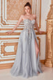 Vestido corse con abertura en la pierna de A&L A1089