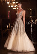 Vestido de gala con brillo C135 de Ladivine