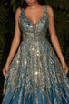Vestido de gala con brillo C135 de Ladivine