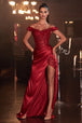 Vestido floral hombro descubierto CD0186 de Ladivine