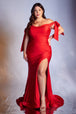 Vestido ajustado de jersey elastico de Ladivine CD943C