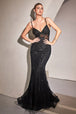 Vestido ajustado corte sirena CD992 de Ladivine