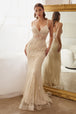 Vestido ajustado corte sirena CD992 de Ladivine