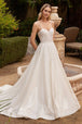 Vestido de novia con corpiño de lentejuelas de Ladivine CDS435W