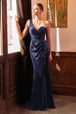 Vestido de lentejuelas de un hombro CH182