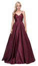 Vestido de fiesta con pliegues y escote corazón Dancing Queen 2339