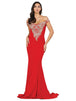Vestido de fiesta ajustado con hombros descubiertos dorado Dancing Queen 2414
